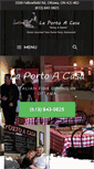 Mobile Screenshot of laportoacasarestaurant.com